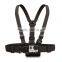 No MOQ Popular Strap Harness Adjustable Elastic Gopros Belt Chest Strap Mount sport camera with low price