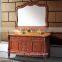 Country Styles vintage Solid Wood bathroom cabinet with Double Bowl WTS103