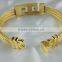 Hot selling Triplex Row Hemp Rope Design Titanium Steel Men's Bracelet