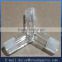 Tee Quartz Connecting Pipe With Valve Connection Pipe Frosted Piston U Special-shaped Quartz Tube Processing Customization