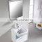 1027 Small country style waterproof pvc bathroom cabinet