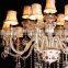 glass crystal candelabra lights for wedding decorations