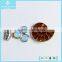 Fashion Silver Gemstone Natural Agate Snail Fossils Pendant Jewelry Wholesale 2015