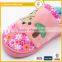 Pink Color Lovely Cute Winter Slippers Women Indoor Warm Winter House Shoes