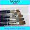 Malfunctional Copper Oil paint brush set 6pcs Synthetic paint brush with wooden