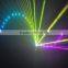 RGB 15kpss DMX ILDA Animation Mini Moving-Head Laser light