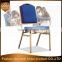 modern blue fabric wedding event banquet chair for rental