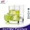 customized size durable crystal home used drinking glass