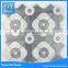 modern waterjet bianco carrara mixed italy gray wall tile & mosaics