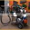 Dairy milk sucking machine with gasoline engine