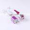BIO Electric Derma Roller with LED Light Skin Beauty Roller for Wrinkle Remover and Skin Rejuvenation Red Color 1.0mm