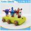 Pull Along Toy bus