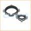 China manufacture best quality metal galvanized rubber hose clamp