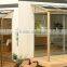 High ranking aluminium polycarbonate patio awning withstand rain and snow