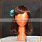 Abstract egg fabric mannequin head for hat wig display