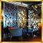 Hot Sale Restaurant Stainless Steel Decorative Room Divider Screen
