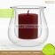 Ti-Borosilicate Cheap Hand Painted Decorative Glass Candle Holder