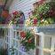 Durable Window Box Planter Vertical Garden Pots Decorative Watering Flower Pots