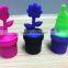 Diffuser Strainer Silicone Flower Pot Tea Leaf Infuser