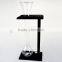 Bar Use Country Yard Beer Glass in Wooden Holder