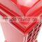 red big telephone booth fashion decor wooden money saving box