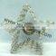 round crystal tea light candle holder