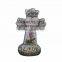 Catholic religious souvenirs resin rose catholic jesus christ cross