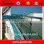 JINXIN customized glass fence_tempered glass fence panels stair railing cost