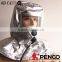 Self rescue respirator with aluminum hood
