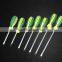 Various sizes cheap price screwdriver 2328 type with soft handle design
