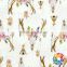 High Quality Cattle And Flowers Print Fabric Multipurpose Fabric Wholesale