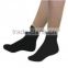 Heel padded gel bamboo knee high compression socks