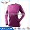 Fitness Apparel Sport Wear Thermal Wicking Antibacterial Women T Shirt for Gym