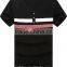 Custom stripe t shirt with buttons