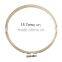 Tools Cross Stitch Supplies Circle Round Natural Bamboo Embroidery Hoops