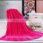 New design polyester coral fleece blankets factory china beach blanket