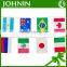 World Countries Polyester Pennants Bunting String Flags