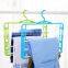 4 layers plastic trousers hanger