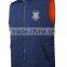 mans quilted reversible vest,mens sports puffy vest,winter padded vest