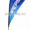 Cheap Advertising Teardrop Flag With Giant Flag Pole