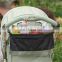 Kids Baby Stroller Safe Console Tray Pram Hanging Bag/Bottle Cup Holder