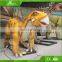 Outdoor Playground Equipment Fiberglass Dinosaur Sculpture for Amsement