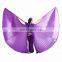 BestDance Egyptian Egypt Belly Dance bifurcate open on the back Isis Wings with two sticks