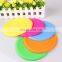 2014 Super Soft Colorful Rubber Frisbee Eco-friendly Material Training Dog toy