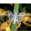 Plastic Butterfly Hair Claw Clip In Garden Ornament Butterfly &Dragonfly Orchid Clip in Garden Tools