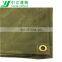 Military waterproof polyester/cotton duck canvas tarp