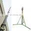 Multifunctional antenna telescopic mast tripod with locking