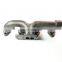 Diesel engine spare part metal 3943869 QSL manifold exhaust