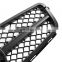 AMG Style Grill Grille Black  08-13 For Mercedes-Benz C-W204 Class C200 C300 C350