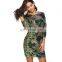 OEM 2020 New Fashion Casual Summer Vents Dress Women made in China White lace sequin  hot selling appliques dress
